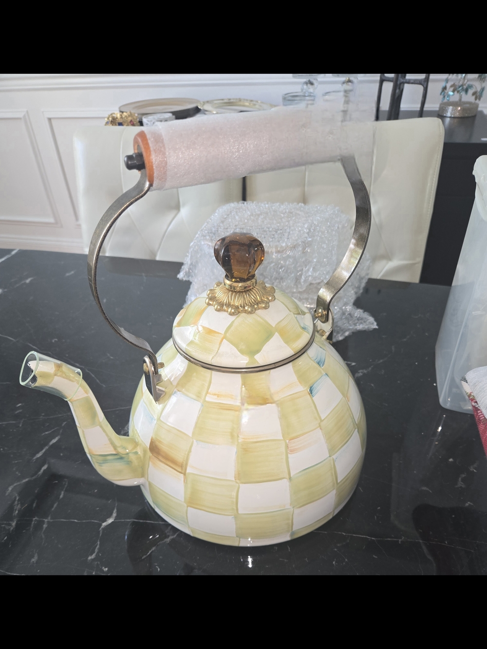 Mackenzie Childs Tea Kettle